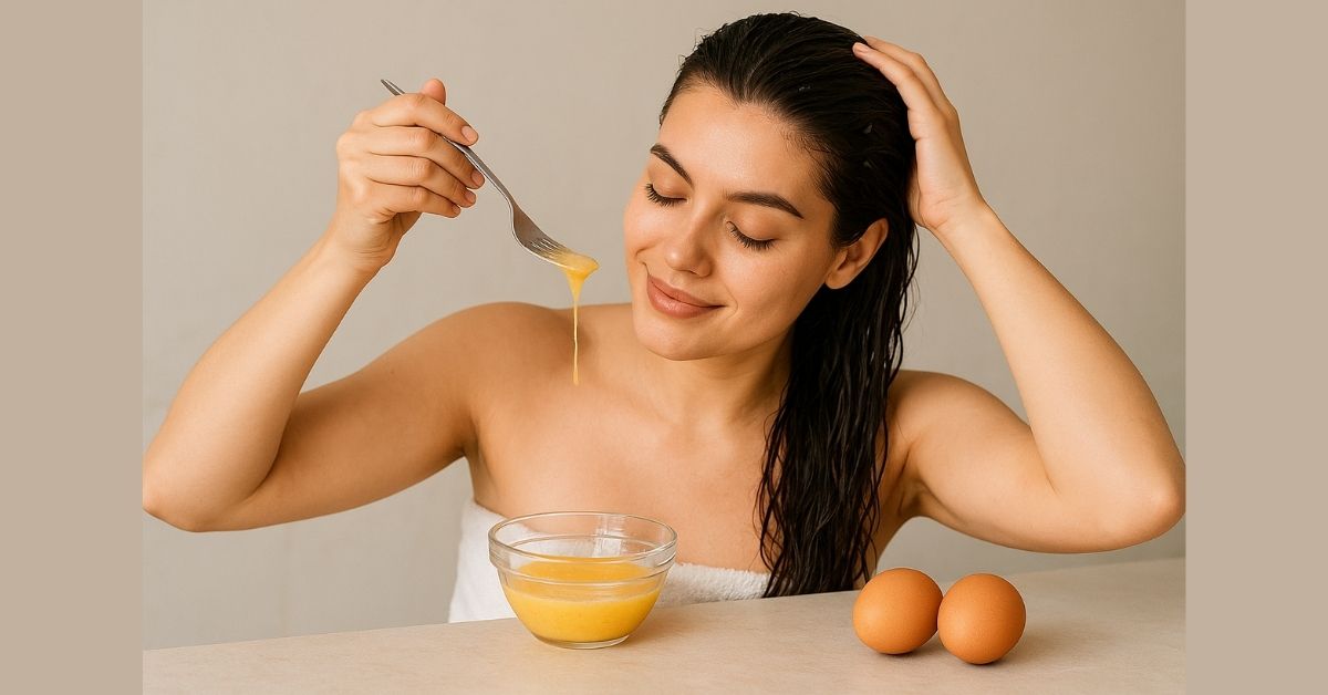 Hair Growth Tips - Egg Mask for Protein