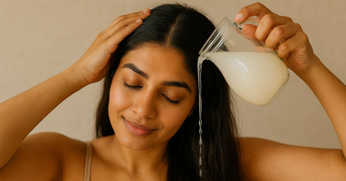 Hair Growth Tips - Rice Water Rinse