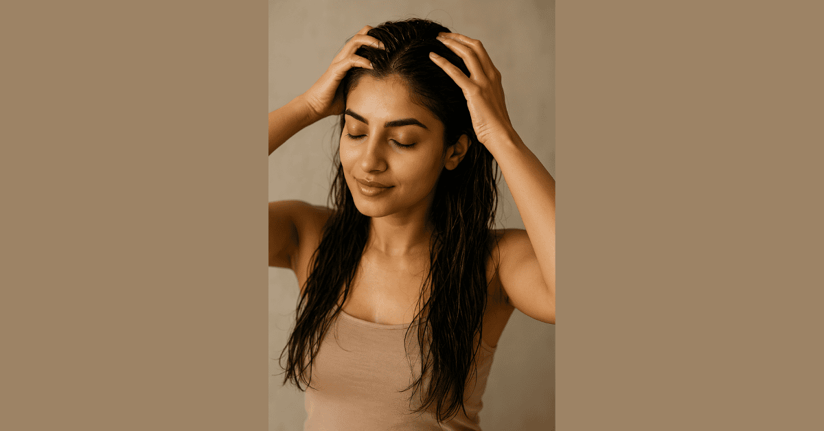 Hair Growth Tips - Scalp Massage with Essential Oils